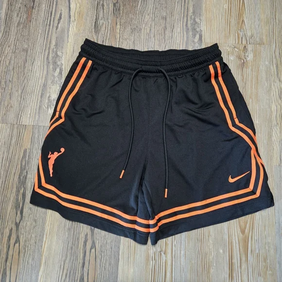 Nike Black Shorts with Orange Stripes - Picture 7 of 7